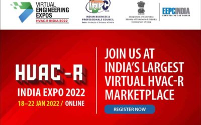 HVAC-R INDIA EXPO 202218-22 JAN 2022/ONLINE