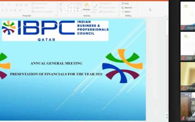 IBPC QATAR HOSTS AGM ON 28-APR-2022