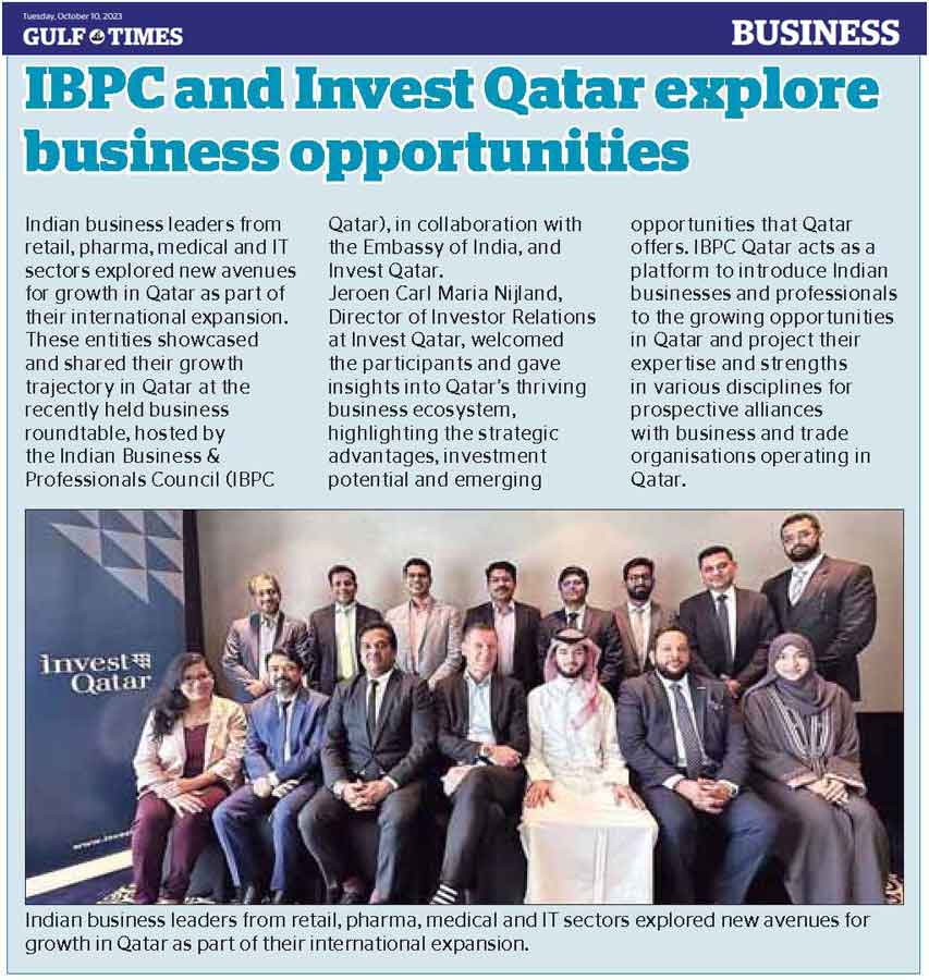 Gulf Times 10-10-2023